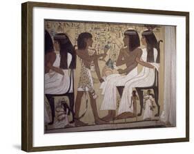 Tomb of Sennedjem, Deir El Medina, Thebes, Unesco World Heritage Site, Egypt, North Africa, Africa-Richard Ashworth-Framed Photographic Print