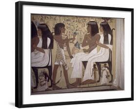 Tomb of Sennedjem, Deir El Medina, Thebes, Unesco World Heritage Site, Egypt, North Africa, Africa-Richard Ashworth-Framed Photographic Print