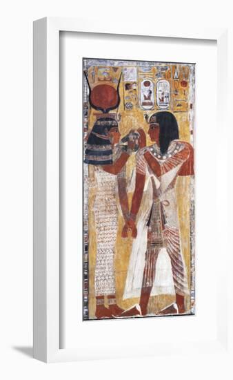 Tomb of Seti I-null-Framed Premium Giclee Print