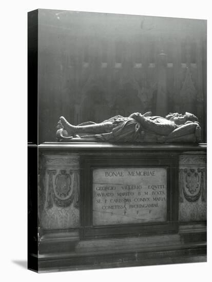 Tomb of Sir George Villiers and His Wife Mary-Frederick Henry Evans-Stretched Canvas