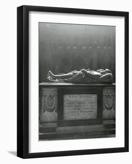 Tomb of Sir George Villiers and His Wife Mary-Frederick Henry Evans-Framed Photographic Print