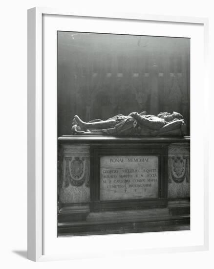 Tomb of Sir George Villiers and His Wife Mary-Frederick Henry Evans-Framed Photographic Print