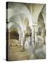 Tomb of St Telchilda and in Background Tomb of Bishop Agilberto-null-Stretched Canvas