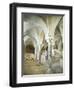 Tomb of St Telchilda and in Background Tomb of Bishop Agilberto-null-Framed Giclee Print