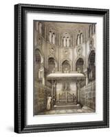 Tomb of Sultan Qalaum (14th Century) in Cairo-Emile Prisse d'Avennes-Framed Giclee Print