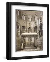 Tomb of Sultan Qalaum (14th Century) in Cairo-Emile Prisse d'Avennes-Framed Giclee Print