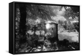Tomb of the Burnside Family, Brompton Cemetery, London, England-Simon Marsden-Framed Stretched Canvas