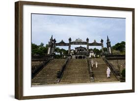 Tomb of the Emperor Khai Dinh of Nguyen Dynasty, Built in 1920-1931, Thua Thien Hue Province-Nathalie Cuvelier-Framed Photographic Print