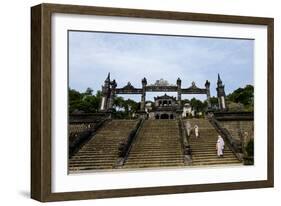 Tomb of the Emperor Khai Dinh of Nguyen Dynasty, Built in 1920-1931, Thua Thien Hue Province-Nathalie Cuvelier-Framed Photographic Print