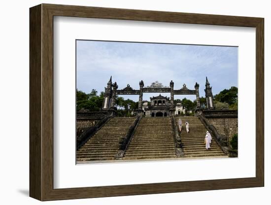 Tomb of the Emperor Khai Dinh of Nguyen Dynasty, Built in 1920-1931, Thua Thien Hue Province-Nathalie Cuvelier-Framed Photographic Print