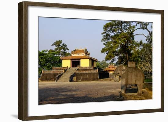 Tomb of the Emperor Minh Mang of Nguyen Dynasty, Pavillon of the Stella, Group of Hue Monuments-Nathalie Cuvelier-Framed Photographic Print
