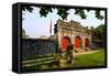 Tomb of the Emperor Minh Mang of Nguyen Dynasty, Sung an Palace, Group of Hue Monuments-Nathalie Cuvelier-Framed Stretched Canvas