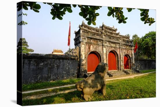 Tomb of the Emperor Minh Mang of Nguyen Dynasty, Sung an Palace, Group of Hue Monuments-Nathalie Cuvelier-Stretched Canvas