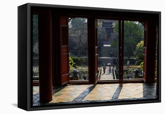 Tomb of the Emperor Minh Mang of Nguyen Dynasty, the Light Pavillon, Group of Hue Monuments-Nathalie Cuvelier-Framed Stretched Canvas