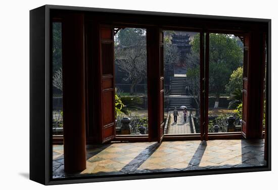 Tomb of the Emperor Minh Mang of Nguyen Dynasty, the Light Pavillon, Group of Hue Monuments-Nathalie Cuvelier-Framed Stretched Canvas