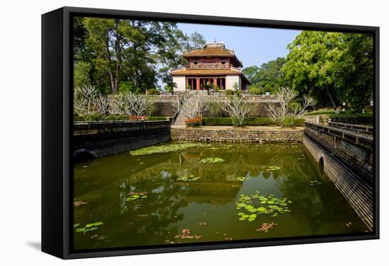 Tomb of the Emperor Minh Mang of Nguyen Dynasty, the Light Pavillon, Group of Hue Monuments-Nathalie Cuvelier-Framed Stretched Canvas