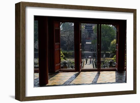 Tomb of the Emperor Minh Mang of Nguyen Dynasty, the Light Pavillon, Group of Hue Monuments-Nathalie Cuvelier-Framed Photographic Print