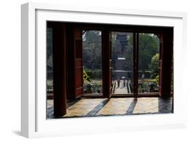 Tomb of the Emperor Minh Mang of Nguyen Dynasty, the Light Pavillon, Group of Hue Monuments-Nathalie Cuvelier-Framed Photographic Print