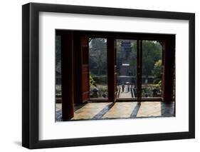 Tomb of the Emperor Minh Mang of Nguyen Dynasty, the Light Pavillon, Group of Hue Monuments-Nathalie Cuvelier-Framed Photographic Print