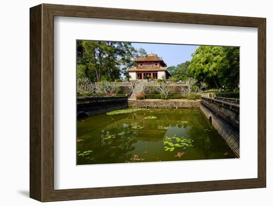 Tomb of the Emperor Minh Mang of Nguyen Dynasty, the Light Pavillon, Group of Hue Monuments-Nathalie Cuvelier-Framed Photographic Print