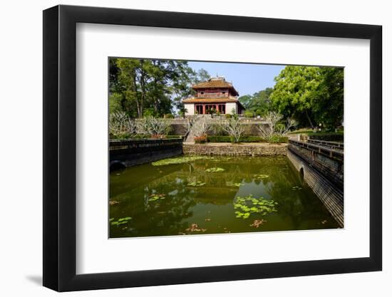 Tomb of the Emperor Minh Mang of Nguyen Dynasty, the Light Pavillon, Group of Hue Monuments-Nathalie Cuvelier-Framed Photographic Print