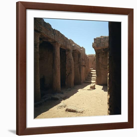 Tomb of the Kings on Cyprus, 3rd Century Bc-CM Dixon-Framed Photographic Print