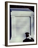 Tomb of the Unknown Soldier, Arlington National Cemetery, Arlington, Virginia, USA-null-Framed Premium Photographic Print
