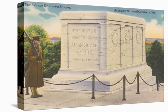 Tomb of the Unknown Soldier, Arlington-null-Stretched Canvas