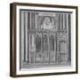 Tomb of Thomas Kemp in Old St Paul's Cathedral, City of London, 1656-Wenceslaus Hollar-Framed Giclee Print