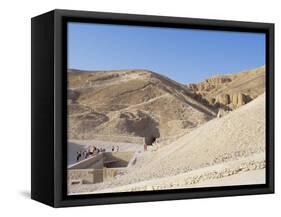 Tomb of Tutankhamen, Valley of the Kings, Unesco World Heritage Site, Thebes, Egypt-Peter Scholey-Framed Stretched Canvas