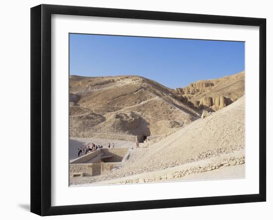 Tomb of Tutankhamen, Valley of the Kings, Unesco World Heritage Site, Thebes, Egypt-Peter Scholey-Framed Photographic Print