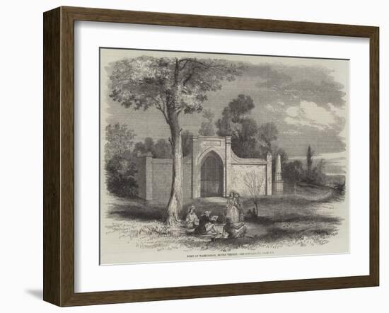 Tomb of Washington, Mount Vernon-null-Framed Giclee Print