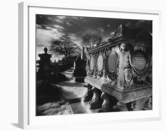 Tomb of William Holland, Kensal Green Cemetery, London, England-Simon Marsden-Framed Giclee Print