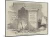 Tomb of Woollett, the Engraver in Old St Pancras Churchyard-null-Mounted Giclee Print