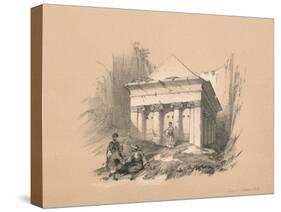 Tomb of Zechariah, 1855-David Roberts-Stretched Canvas