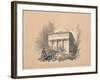 Tomb of Zechariah, 1855-David Roberts-Framed Giclee Print