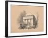 Tomb of Zechariah, 1855-David Roberts-Framed Giclee Print