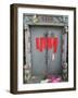 Tomb Stone with Red Strips at Qingming Festival, China-Keren Su-Framed Photographic Print