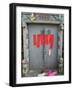 Tomb Stone with Red Strips at Qingming Festival, China-Keren Su-Framed Photographic Print