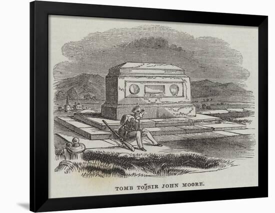 Tomb to Sir John Moore-null-Framed Giclee Print