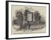 Tomb to the Memory of the 1st Bombay Fusiliers Who Fell at the Capture of Aden-null-Framed Giclee Print