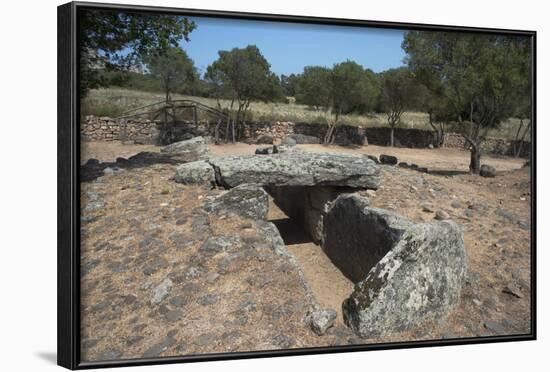 Tomba Di Giganti Moru, a Bronze Age Funerary Monument Dating from 1300 Bc-Ethel Davies-Framed Photographic Print