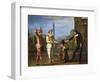 Tombeaux of Maitre Andre, Scene from Commedia Dell'Arte-Claude Gillot-Framed Giclee Print