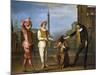Tombeaux of Maitre Andre, Scene from Commedia Dell'Arte-Claude Gillot-Mounted Giclee Print