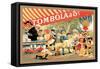 Tombola-Th?ophile Alexandre Steinlen-Framed Stretched Canvas
