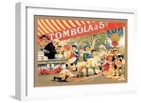 Tombola-Th?ophile Alexandre Steinlen-Framed Art Print