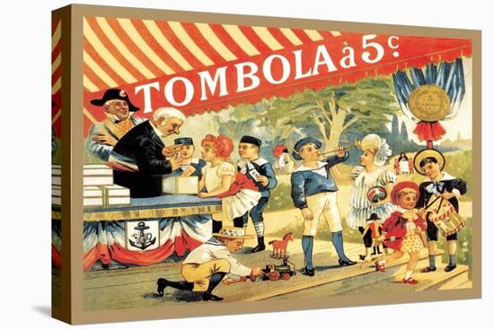 Tombola-Théophile Alexandre Steinlen-Stretched Canvas