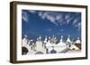 Tombs in a Cemetery-Jon Hicks-Framed Photographic Print