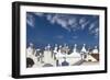 Tombs in a Cemetery-Jon Hicks-Framed Photographic Print