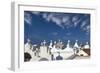 Tombs in a Cemetery-Jon Hicks-Framed Photographic Print